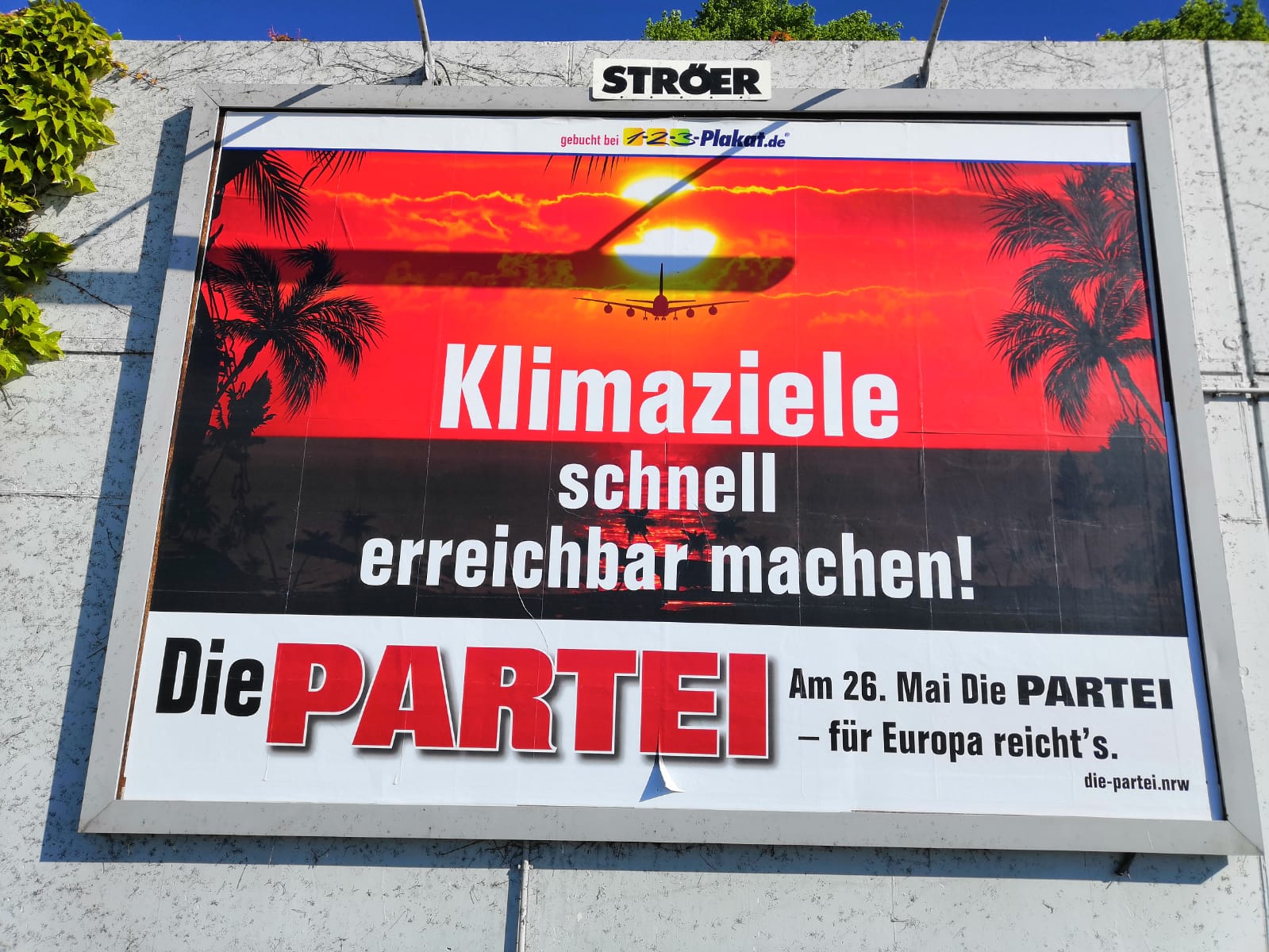 Großplakat in Dortmund
