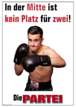 In der Mitte ist kein Platz für zwei! In der Mitte ist kein Platz für zwei!